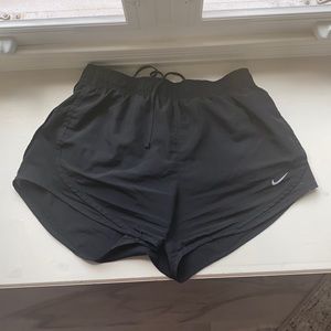 black nike shorts